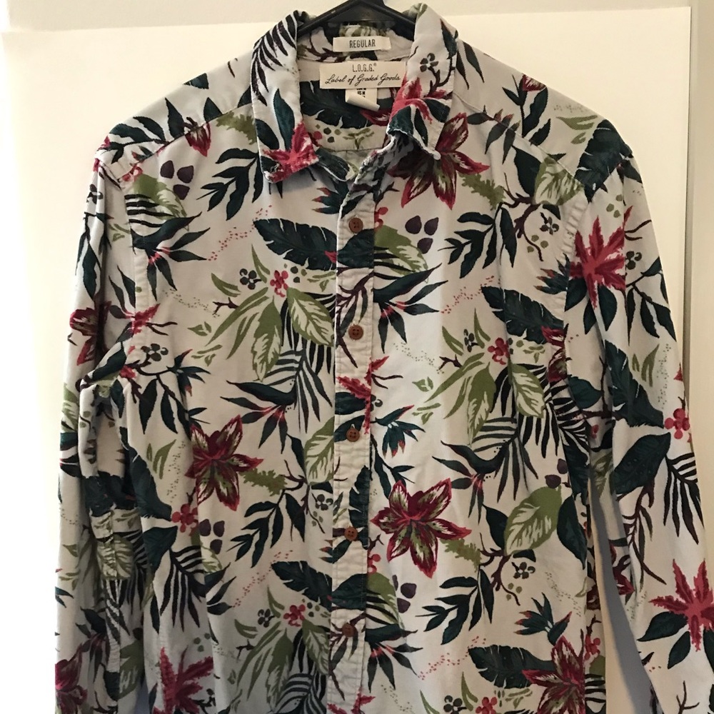 H&M men’s corduroy shirt